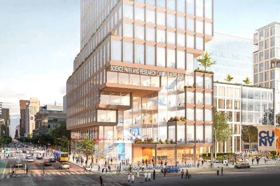 Rendering of SPARC Kips Bay campus